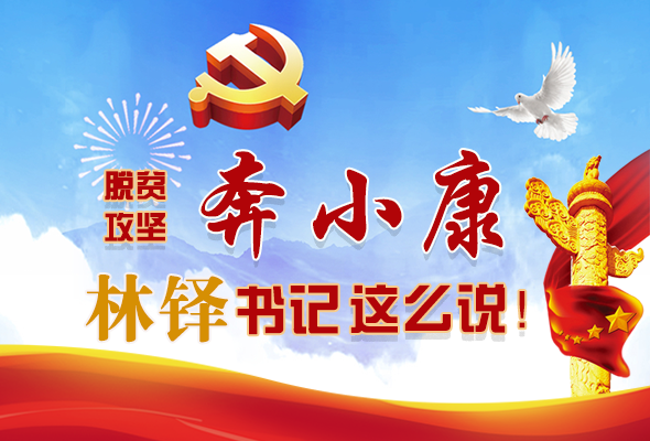 長圖|脫貧奔小康，林鐸書記這么說！