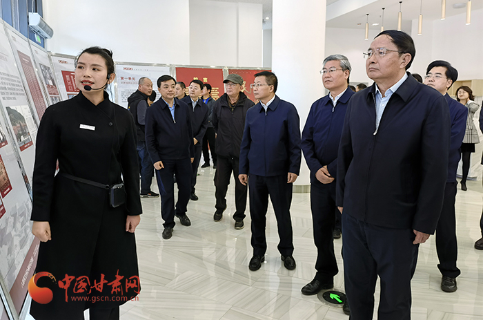 “學黨史、頌黨恩、跟黨走——紅色文化進校園”活動在蘭舉行 歐陽堅李榮燦出席（圖）