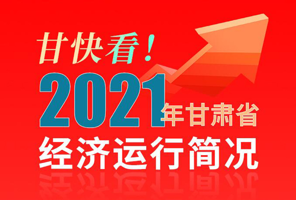 【海報(bào)】甘快看！2021年甘肅省經(jīng)濟(jì)運(yùn)行簡況