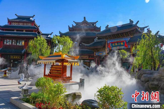 圖為嘉峪關(guān)方特歡樂世界。(資料圖) 趙海宏 攝