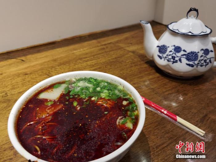 資料圖：蘭州牛肉面。 徐雪 攝