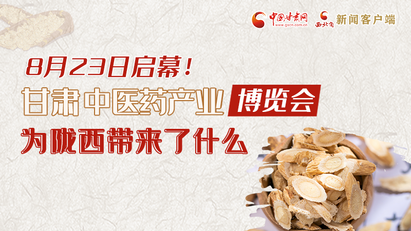 長圖丨8月23日啟幕，甘肅這場行業(yè)盛會為隴西帶來了什么？