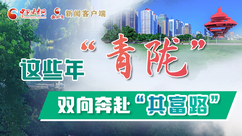 【江河奔流·青隴協(xié)作譜新篇】這些年，“青隴”雙向奔赴“共富路”