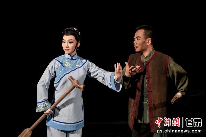 圖為演出劇照。甘肅省隴劇院供圖