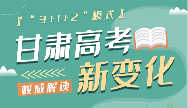 長(zhǎng)圖|甘肅2024年高考新變化：“3+1+2”模式提前了解！